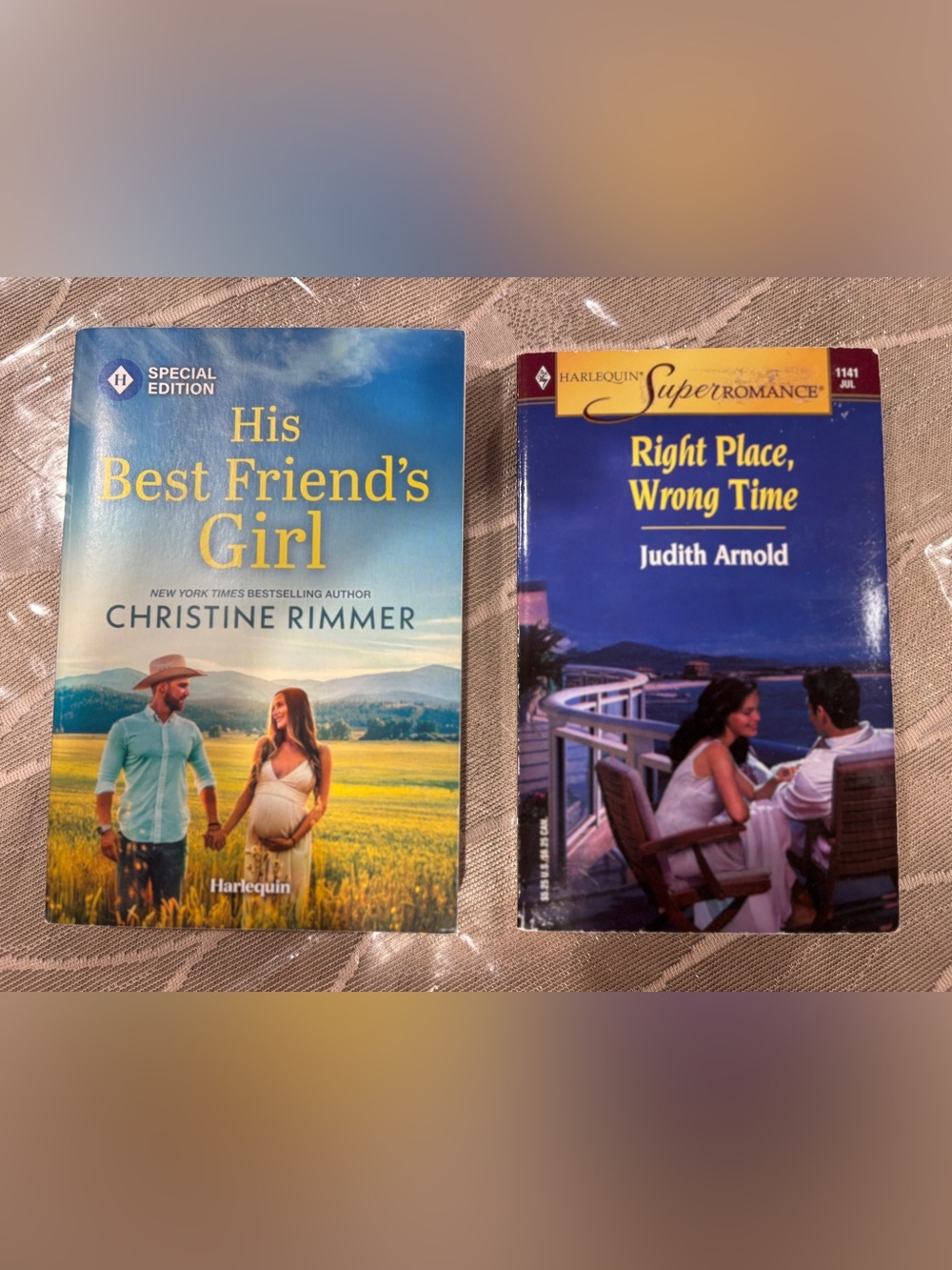 Purging Mom's Books! 2 Harlequin Romance Novels